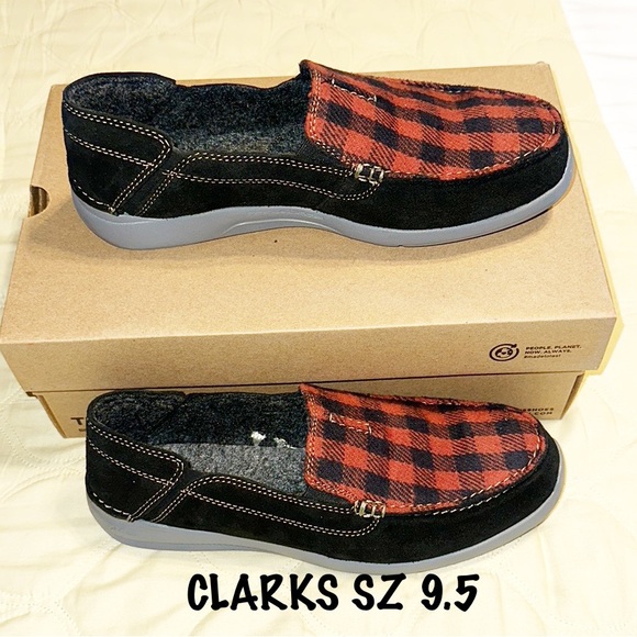 Clark's Gorwin Step Loafers NIB SZ 9.5-10 Run Big for 9.5 - Picture 1 of 6